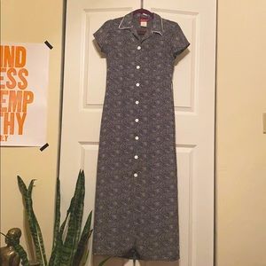 Polkadot maxi dress 👗